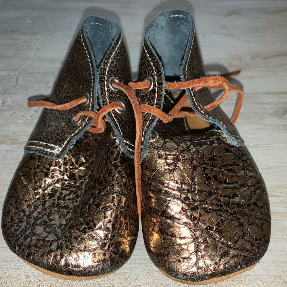 Antique Gold Mon Petit Oxfords